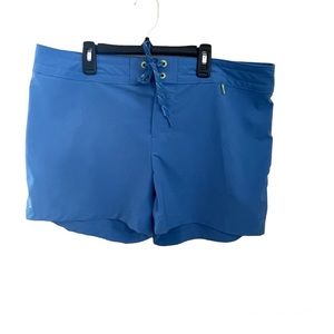 Lands End Blue Beach Shorts - 12